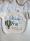 Personalised Hot Air Balloon (Onederful) Name Jumper